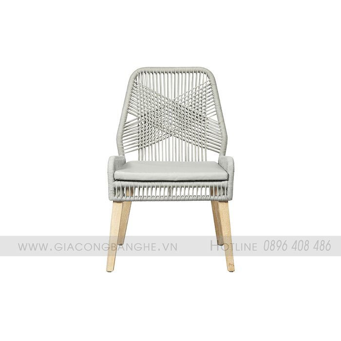 ghế ăn đan dây dù