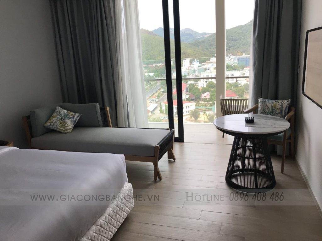 Dự án và đối tác gia công bàn ghế khách sạn