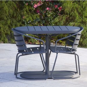 bộ bàn ghế cafe xếp gọn