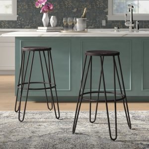 ghế đẩu quầy bar khung kim loại