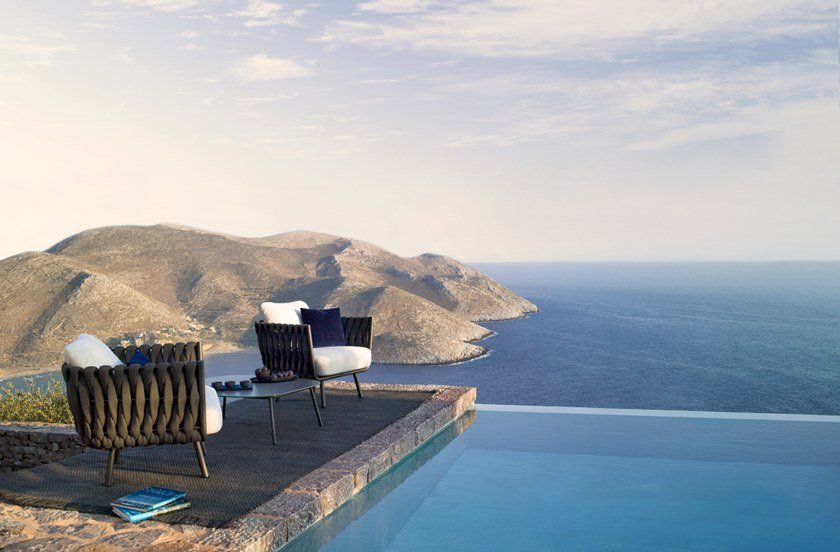 Ghế bành thư giãn ngoài trời SKLC043