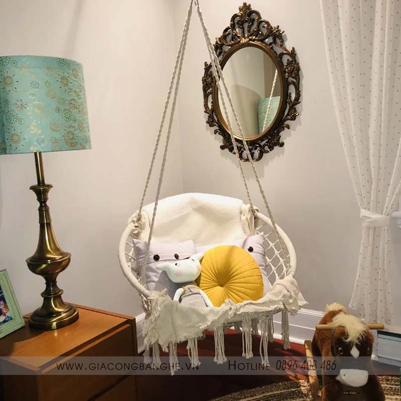 ghế xích đu handmade XKSD002