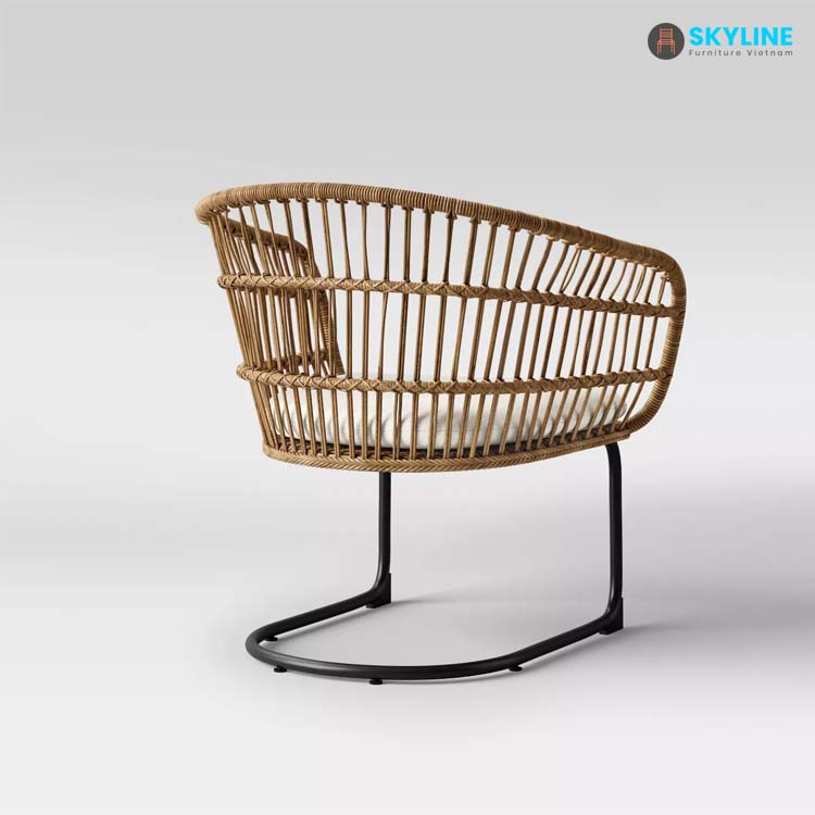 ghế mây nhựa sân vườn ghế mây nhựa sân vườn