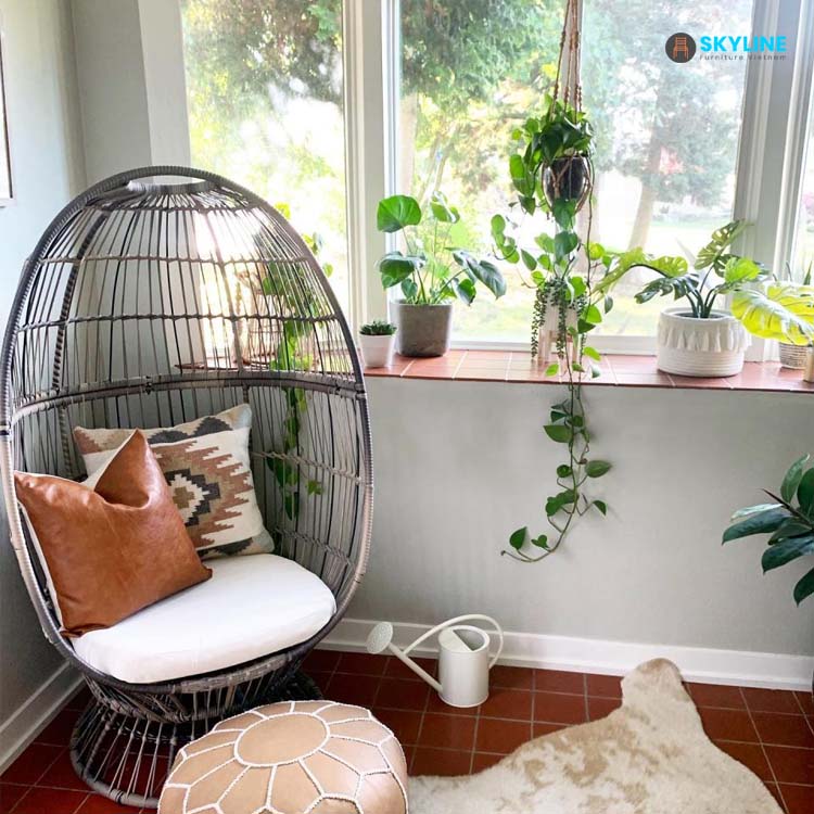 Ghế thư giãn hình quả trứng SKLC089