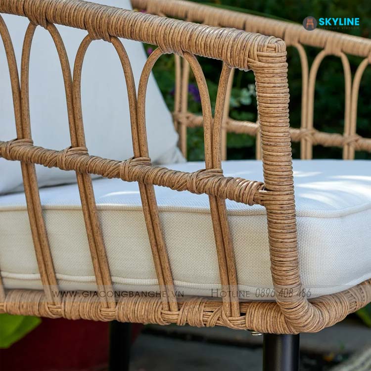 nhận biết bàn ghế mây nhựa kém chất lượng