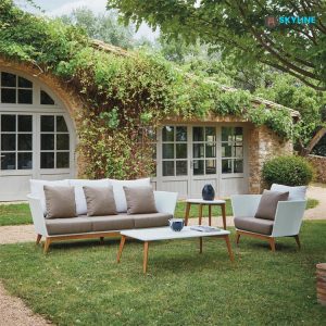 bàn trà ngoài trời