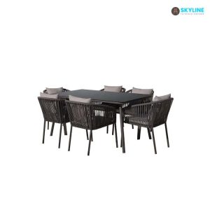 bộ bàn ghế ăn ngoài trời png