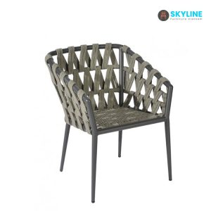 ghế ăn đan dây dù