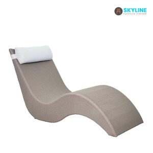 ghế mây nằm bể bơi