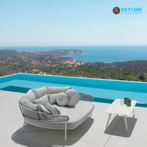 bàn cafe mặt đá