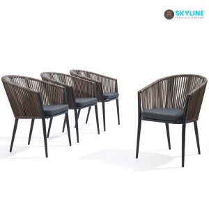 ghế ăn nhà hàng ngoài trời