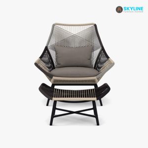 bộ ghế thư giãn có gác chân