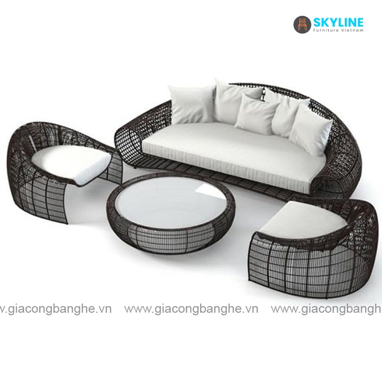 bộ sofa ngoài trời png