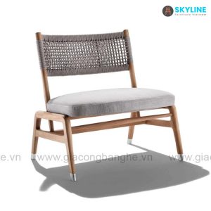 ghế ngoài trời đan dây dù