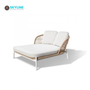 ghế tắm nắng khung kim loại png