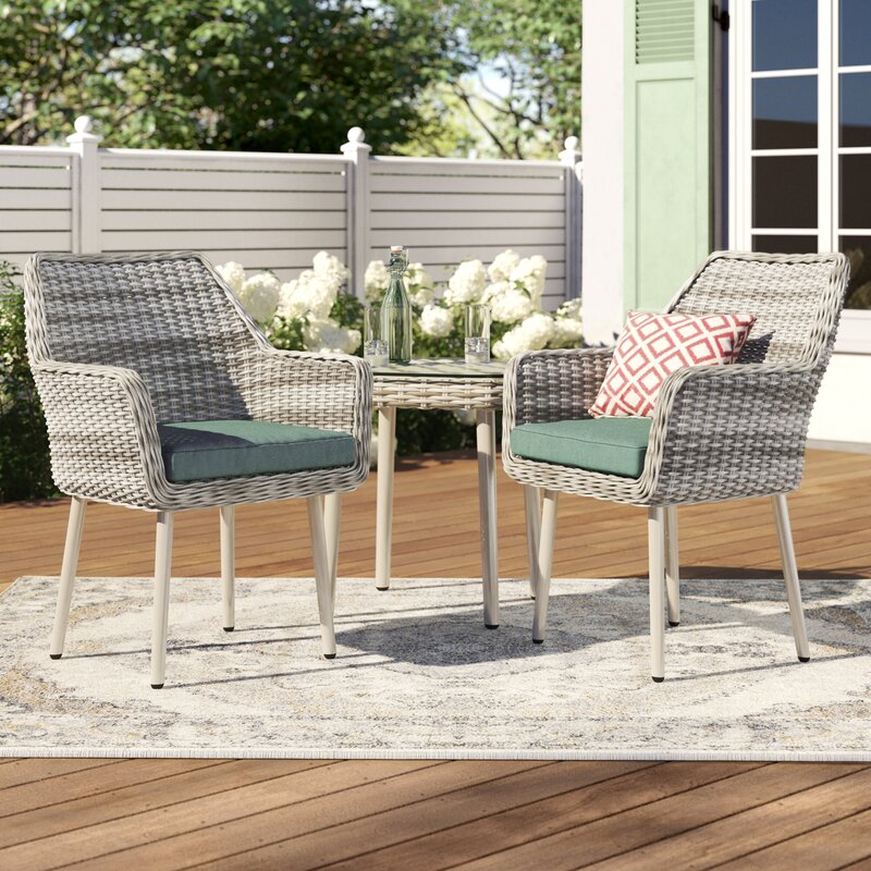 ghế giả mây ban công