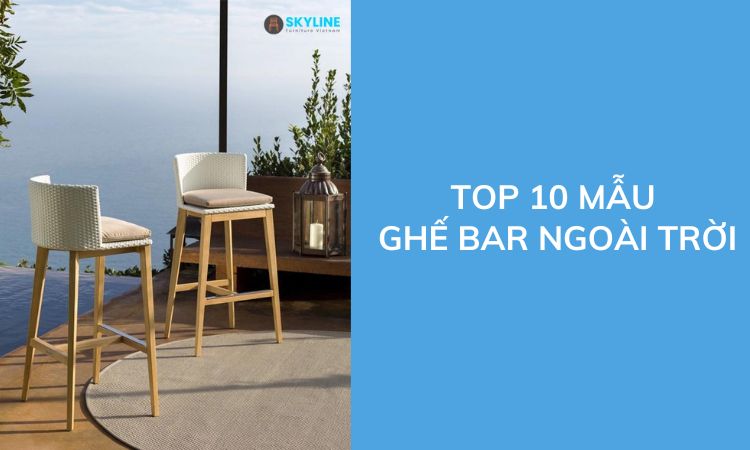Ghế bar ngoài trời