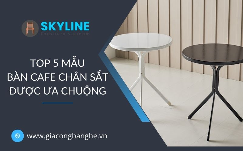 bàn cafe sắt mẫu đẹp