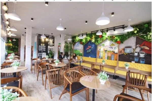 bàn ghế cho quán trà sữa