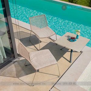 bộ bàn ghế hồ bơi
