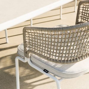 ghế đan dây dù, đan nhựa giả mây