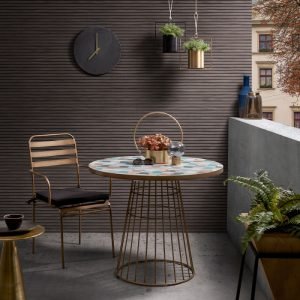 ghế sắt ngoài trời