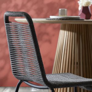 ghế ăn đan dây dù