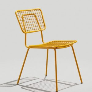 ghế ngoài trời màu vàng