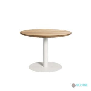 bàn tròn mặt gỗ png