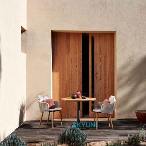 ghế ăn đan dây dù