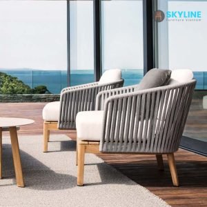 ghế bành thư giãn ngoài trời