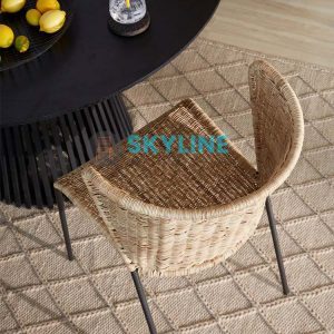 ghế ăn mây nhựa