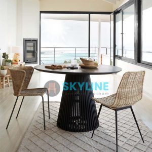 ghế ăn tựa mây