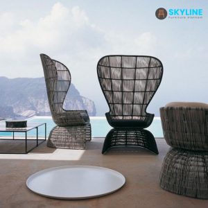 ghế bành ngoài trời