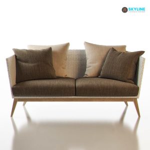 ghế sofa đan mây