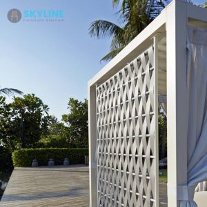 khung đan mây nhựa