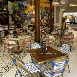 bộ bàn ghế cafe