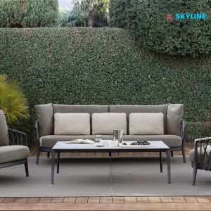 sofa 3 chỗ ngồi ngoài trời