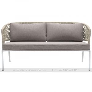 Ghế sofa ngoài trời màu xám