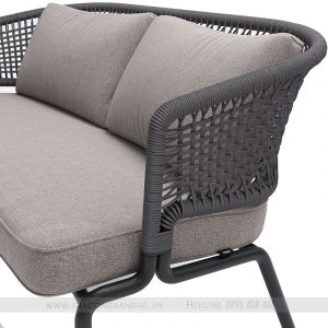 chi tiết dây đan ghế sofa