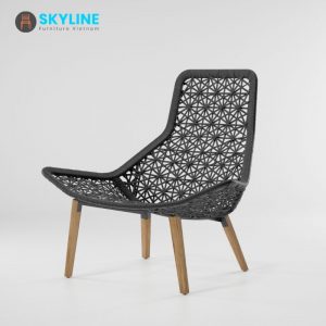 ghế thư giãn đan mây