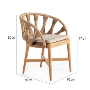 Ghế Ăn Ngoài Trời Cao Cấp SKLC142